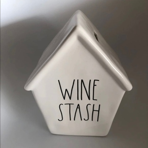 Rae Dunn Wine Stash Bank - Picture 3 of 4